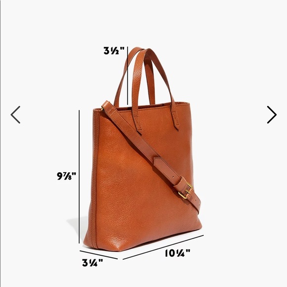 Madewell Zip-Top Transport Crossbody True Black Brown - Picture 6 of 9